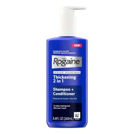 Champú Y Acondicionador Rogaine Mens Thicking 2 En 1, Con A