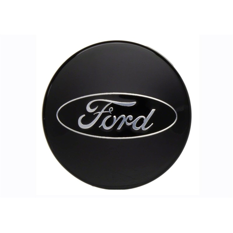 Set of Four 2 1/8" Black and Chrome Center Wheel