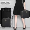 Samtour Makeup Case Travel Makeup Bag Makeup Train Case Cosmetic
