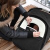 Winter Baby Car Seat Cover, Waterproof, Windproof Warm Fleece Breathable