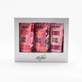 Reshma Beauty Ravishing Rose Skincare Set| Rose Face Wash, Rose Scrub, and Rose Cream| Soothing and Hydrating for All Skin Types | Calming & Illuminating | Cruelty Free