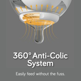 Nanobébé, Biberón de Silicón 270 ml./ 9Oz. 2 Pack, Color Verde (Teal)