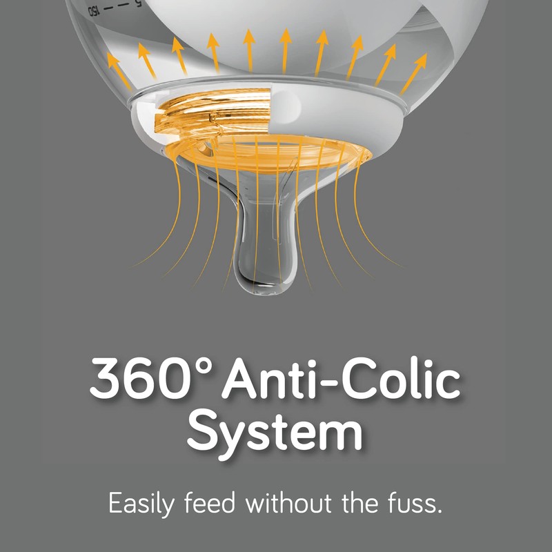 Nanobébé, Biberón de Silicón 270 ml./ 9Oz. 2 Pack, Color