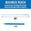 Jonard Tools DBF-3836 High Speed Steel Flex Bellhanger Drill Bit