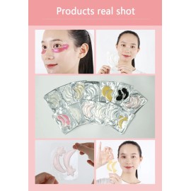 Hydrogel Eye Mask Patch Under Dark Circles Anti Aging Stars - 1 pair(Pink)