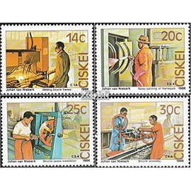 South Africa - Ciskei 102-105 (complete.issue.) unmounted mint/never hinged ** MNH 1986 Fahrradherstellung (Stamps for collectors) Cycles