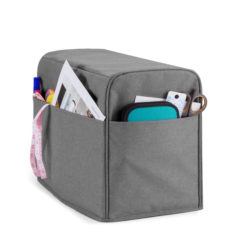 Luxja Overlock Machine Cover with Storage Pockets for Overlock Sewing
