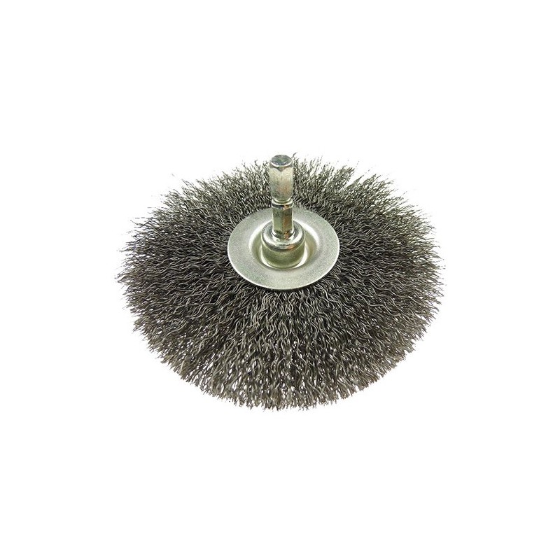 SK11 (SK11) Hex Shaft Wire Wheel 100mm