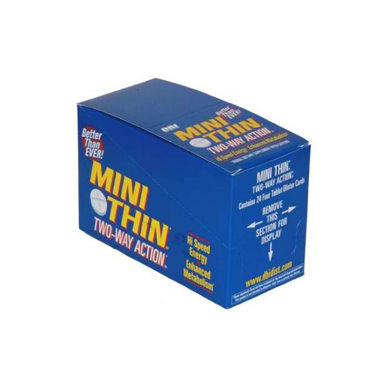 Mini Thin Two Way Action - Package 24/4caps