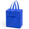 eBuyGB Non Woven Multi Purpose Thermal Insulated Shopping Grocery Cooler Bag - Blue