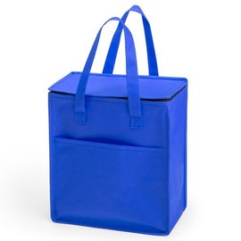 eBuyGB Non Woven Multi Purpose Thermal Insulated Shopping Grocery Cooler Bag - Blue
