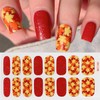 5 Sheets Thanksgiving Gel Nail Stickers for Nail Art Fall