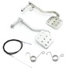 Aynaxcol GR-JT-YMX-TH 5PCS 71 Inch Brake Throttle Pedal Cable Kit
