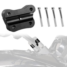 BAKAFOH Aluminum 1 1/4" Rise Handlebar Riser Kit For Can Am Spyder F3 / F3-L / F3-S / F3-T (All Years), Spyder RT RT-L (2020+) Handle Bar Riser Accessories