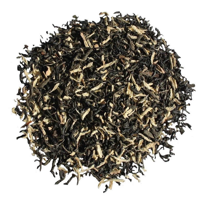 Ginger Black Tea, Rich Flavor, 60 Tea Bags, 100% Made