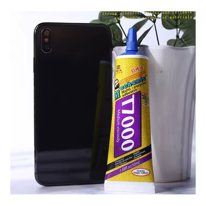 Mechanic T7000 Black Glue 50ml Cell Phone Screen Liquid Adhesive
