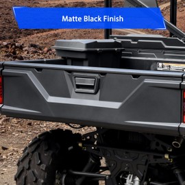 SAUTVS Black Tailgate Outer Panel for Polaris Ranger XP 1000 2017-18/Ranger XP 570 900 2016-19/Ranger 570 Full Size 2020-25/CREW XP 570-6 2016-20/BRUTUS/Diesel Crew Accessories, Replace #5439114-070