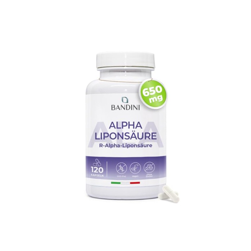 Bandini Alpha Lipoic Acid (Alpha Lipoic Acid) 650 mg Depot