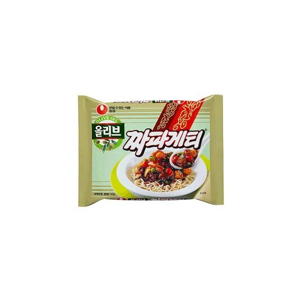 Nongshim Chapagetti, 4.9 oz (140 g) x 40 Pieces, Korean Food, Cold Noodles, Vermicelli, Ramen, Nongshim