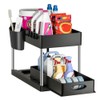 Under Sink Organizer – Sliding Cabinet Storage Rack, Bathroom Kitchen