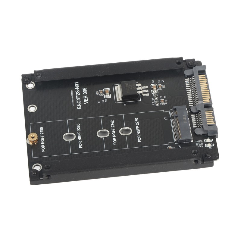 High Performance 22pin M.2 NGFF to SATA Adapter Plug and