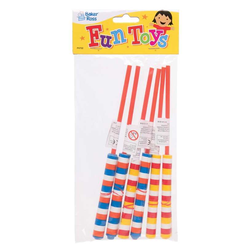 Baker Ross P4702 Paper Sword Flickers (Pack of 6) ,