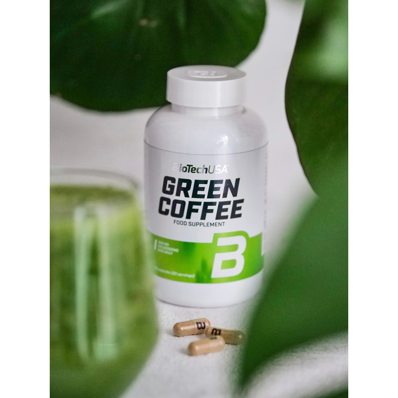 BioTechUSA Green Coffee Dietary Supplement Capsules with Green Coffee Extract