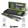 Heifix 6 x 90mm PZ2 Pozi Impact Long Screwdriver Magnetised