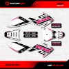 Factory EFX White & Pink Shift Racing Graphics kit Fits