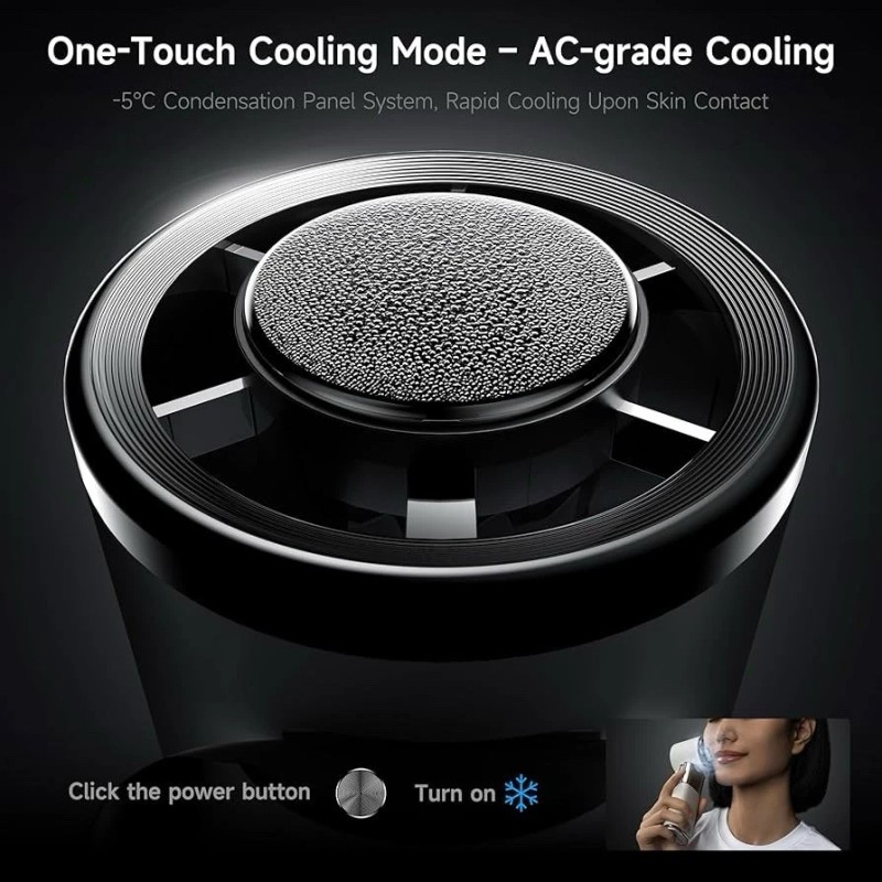 SP Space Player Portable Handheld Turbo Fan with Ice Cooling,