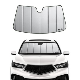 Pigenius Windshield Sun Shade for Acura MDX 2014-2020,Front Window Sunshade,6 Layers Sun Shield,Block UV Rays Dashboard Shield,Insulation Sun Shade Accordion Fold