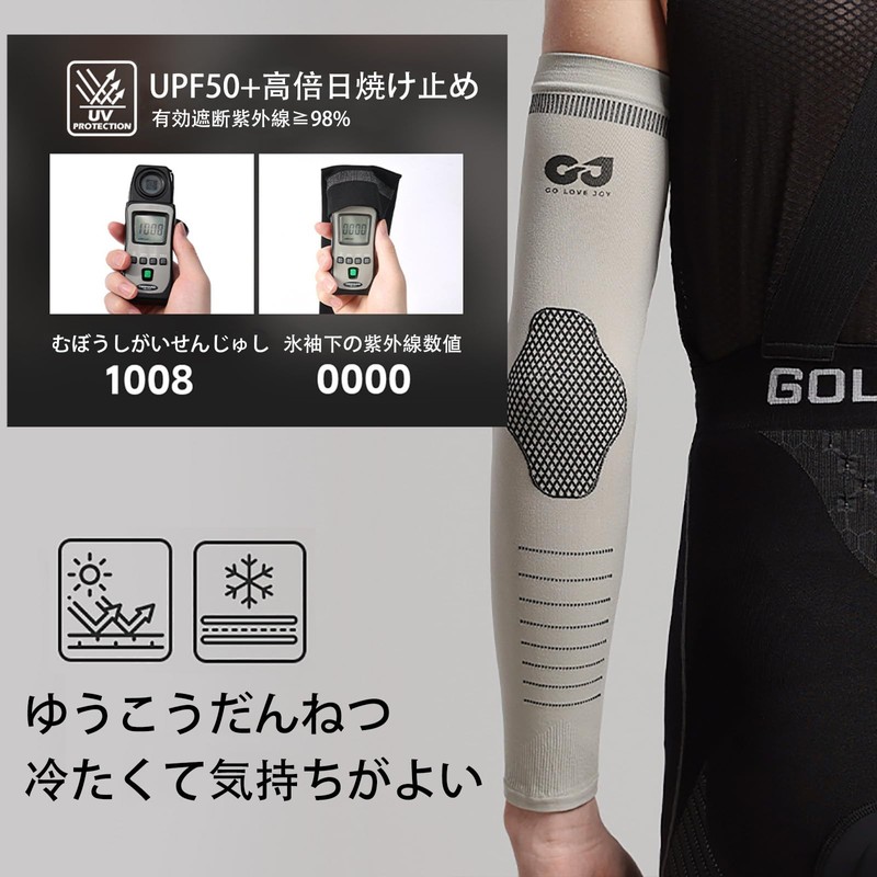 TRkin Arm Cover, For Summer, Cool Touch, Sweat Absorbent, Quick