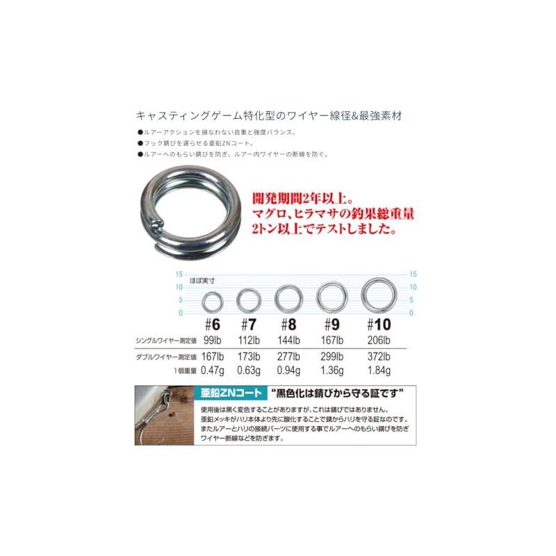 Owner P-43 Cast String Shield Wire #10
