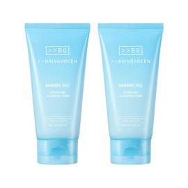 BRINGGREEN Bamboo Hyalu Hydrating Cleansing Foam 120ml Double Pack - [SET] Cleansing Foam 120ml Double Pack