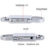 Voice Recorder HD Noise Reduction HiFi MP3 Player Keychain Voice