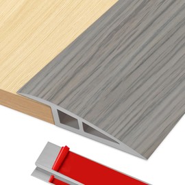 Floor-Transition-Strips Self Adhesive 72 inch Door-Threshold, Threshold 3/4''~4/5'', Transition-Strips for Doorways, Edge-Reducer for Door/Floor