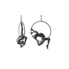 Haute Collage 1x Antique Silver Female Gymnast Acrobat on a