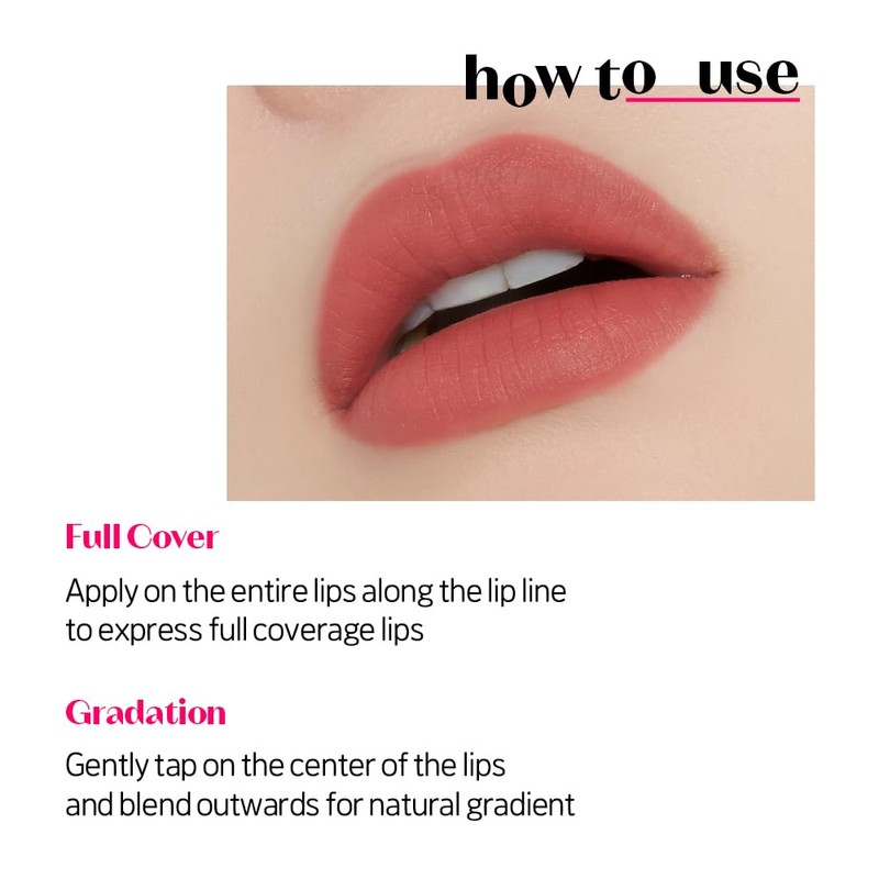 Etude Fixing Tint, Mellow Peach (Warm/Autumn), Lipstick, 0.1 oz (4