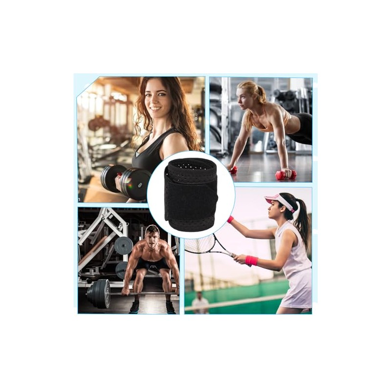 Wrist Support Brace for Gym and Sports, Breathable Adjustable Wrist