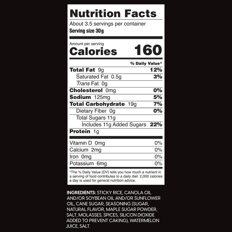 Wowza Buttery Pancake - Healthy Snacks, Mini Rice Cakes, Sticky