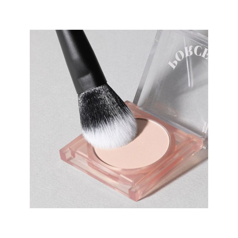 MERZY Capture Highlighter & Blusher Brush Set 2items, Color:02 Pink