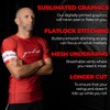 Gold BJJ Foundation Rash Guard - Ranked No-Gi and Gi