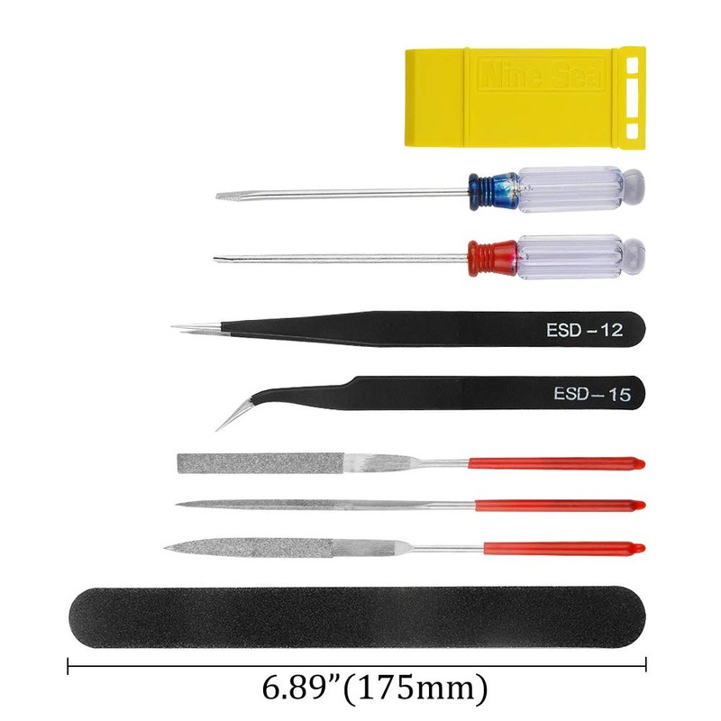 BGTXINGI 19PCS Modeler Basic Tools Craft Set Gundam Model Tools