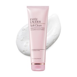 Estée Lauder Soft Clean Moisture Rich Foaming Face Wash Cleanser, 4.2 Ounce