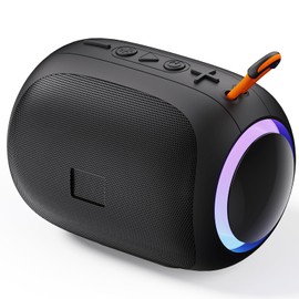 JYX L5 Portable Bluetooth Speaker, Powerful Sound and deep bass, IPX7 Waterproof, 2.5" Full-Range Speaker, for Home, Outdoor and Travel Black