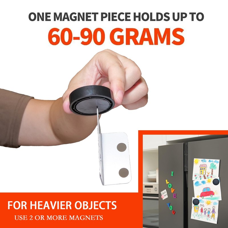 ETHORY Heavy Strong Magnets Shower Curtain Weights, Magnetic Shower Curtain