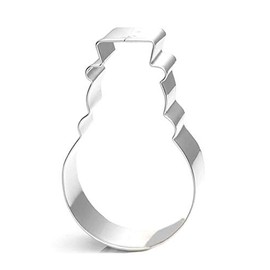 WJSYSHOP Mini Christmas Snowman Cookie Cutter Stainless Steel