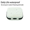 Phirunty Hearing Aid Case Hard Small Splashproof 2.16"*2.04"*0.39" Cushioned Interior