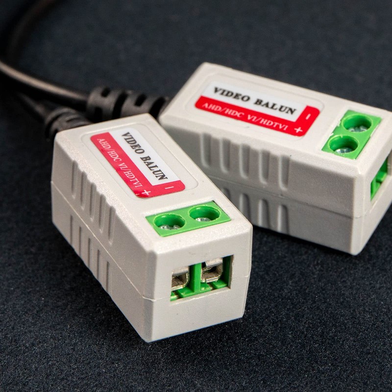 OTOTEC 6 PAIRS (12pcs) Passive Mini CCTV BNC Video Balun