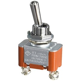 125V/15A (12mm) Single Pole Single Throw/Toggle Switch EA940DH-241